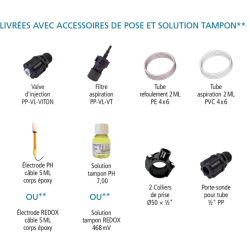 POMPE DOSEUSE 1,5 l/h Régulation pH