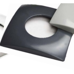 Cache vis Design béton, béton liner et coque Anthracite