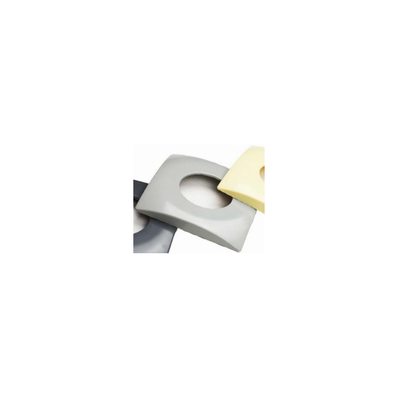 Cache vis Design béton, béton liner et coque Gris