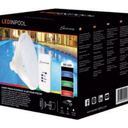 PAR56 Eco 90 LED RGB avec tél. ~12V(AC)/⎓20V(DC)/16W  ECOPROOF LEDINPOOL