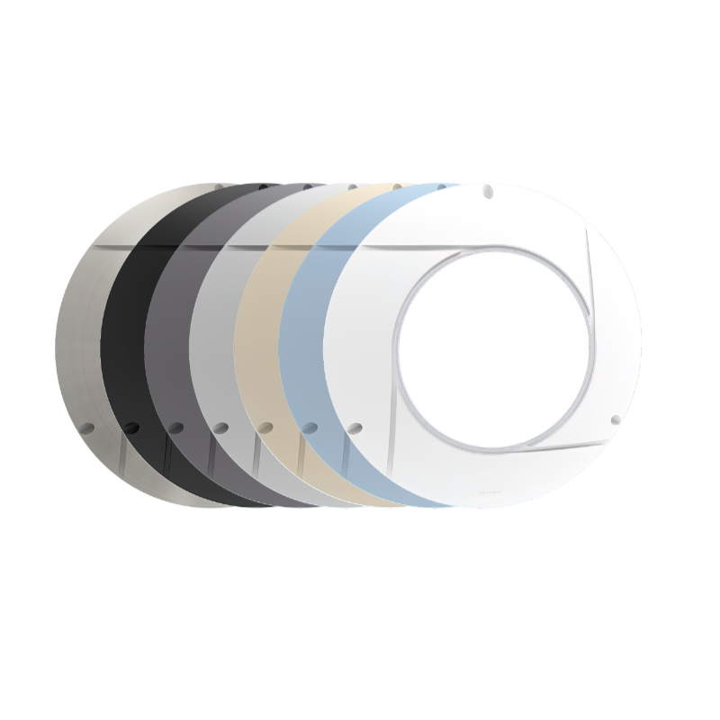 Couronne ASA blanche pour PROJECTEUR PLAT LEDINPOOL