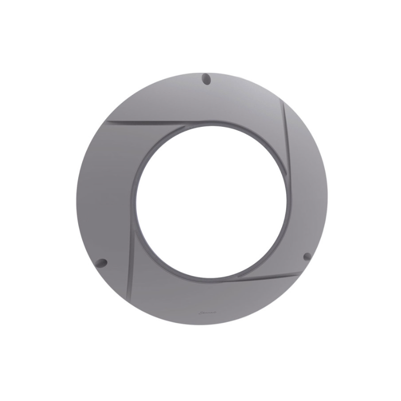 Couronne ASA gris moyen PROJECTEUR PLAT LEDINPOOL
