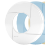 Enjoliveur prise balai rond - gris moyen   Pour projecteur tubulaire