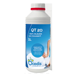 Anti-algues liquide non moussant QT20 - 1L