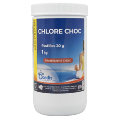 Chlore choc - Galet 20g