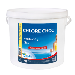 Chlore choc - Galet 20g - Seau