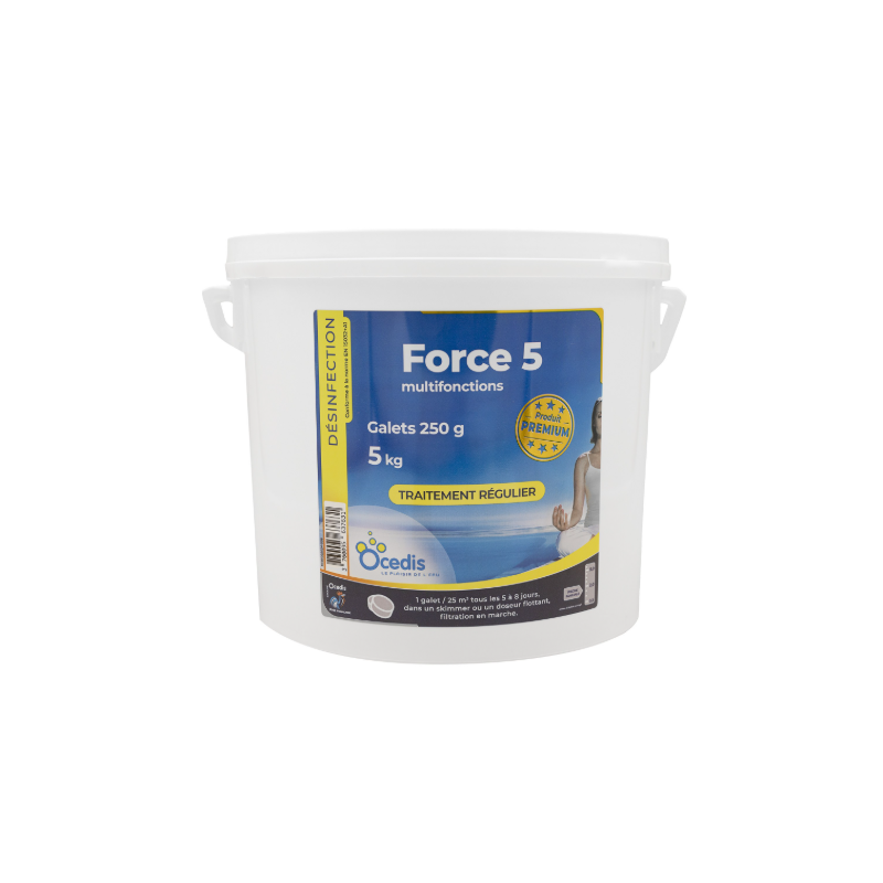 Chlore force 5 - galet