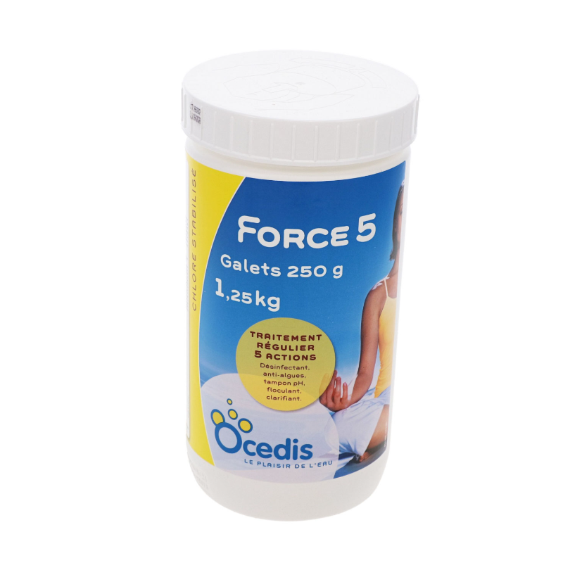 Chlore force 5 - galet