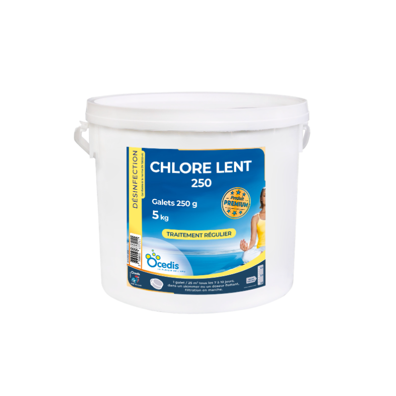 Chlore lent - galet