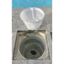 PANIER SKIMMER PREFILTRE EASYFILTER Diam 186 mm/ H 110 mm