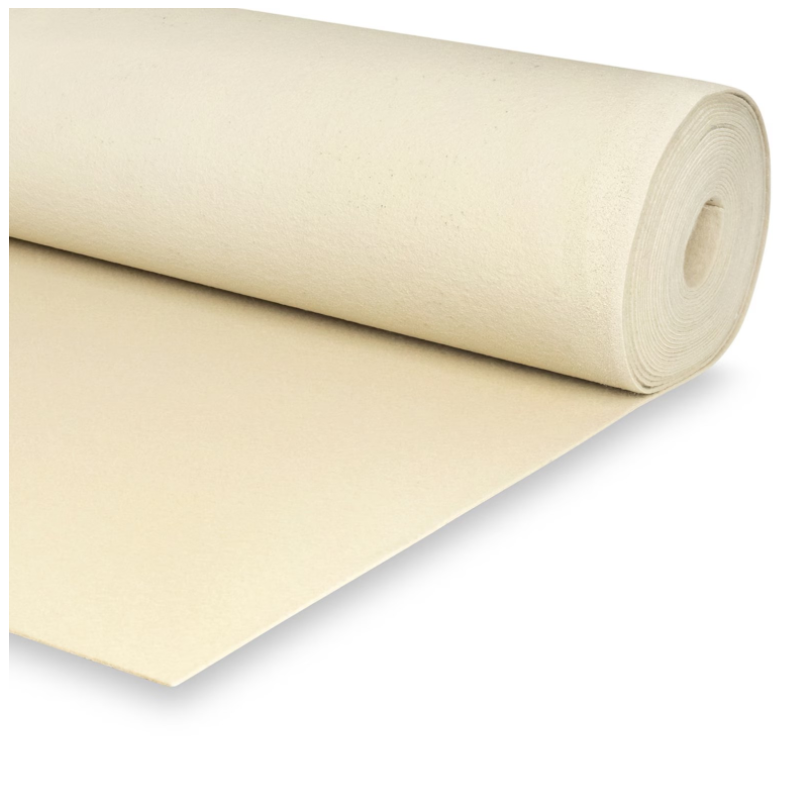Feutre polypropylène calandré et thermofixé - 270gr/m² - Beige - 50x2m (100m²)