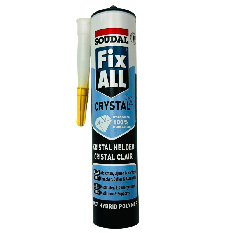 Fix ALL "Crystal" transparant Cartouche 290 ML